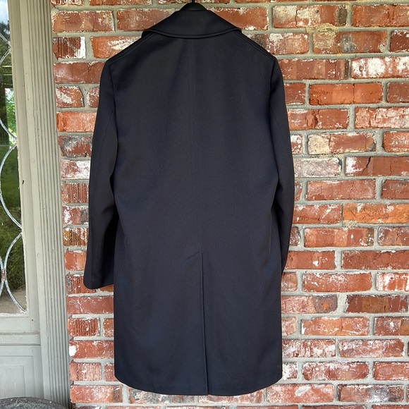 London Fog Black "Limited Edition" overcoat Size 40 - Picture 5 of 10